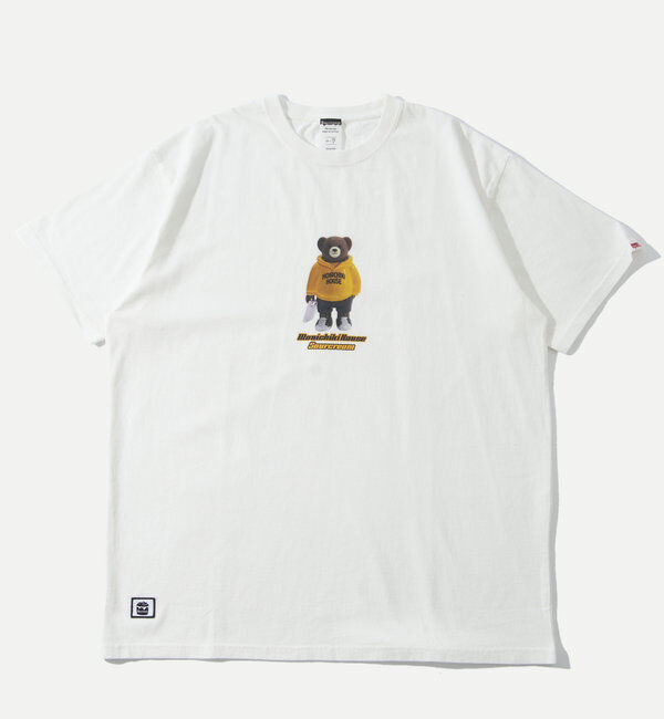  「MONICHIKI HOUSE &times; SOUR CREAM ベアーTEE」|Tシャツ・カットソー|ホワイト