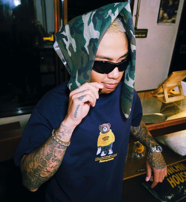  「MONICHIKI HOUSE &times; SOUR CREAM ベアーTEE」|Tシャツ・カットソー|