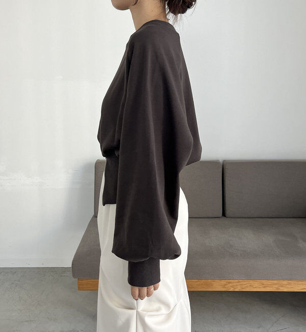  「裾ZIPスウェット」|Tシャツ・カットソー|