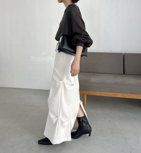  「裾ZIPスウェット」|Tシャツ・カットソー|