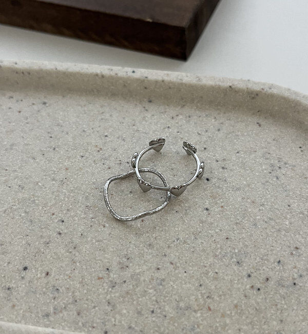  「〈GOLDY/ゴールディ〉2SETハートリング」|リング|