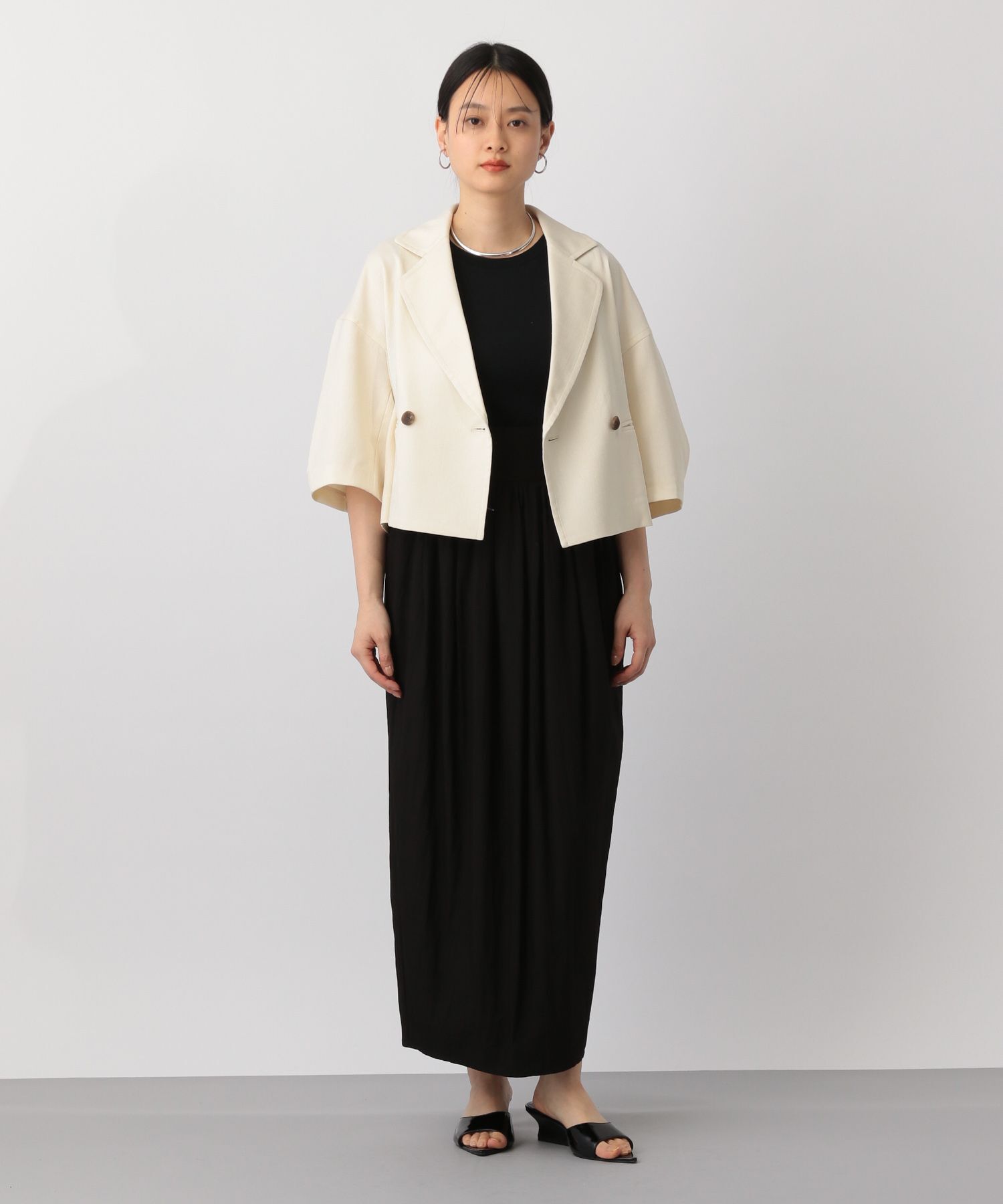 A part by 「ハイウエストコクーンスカート」|スカート|