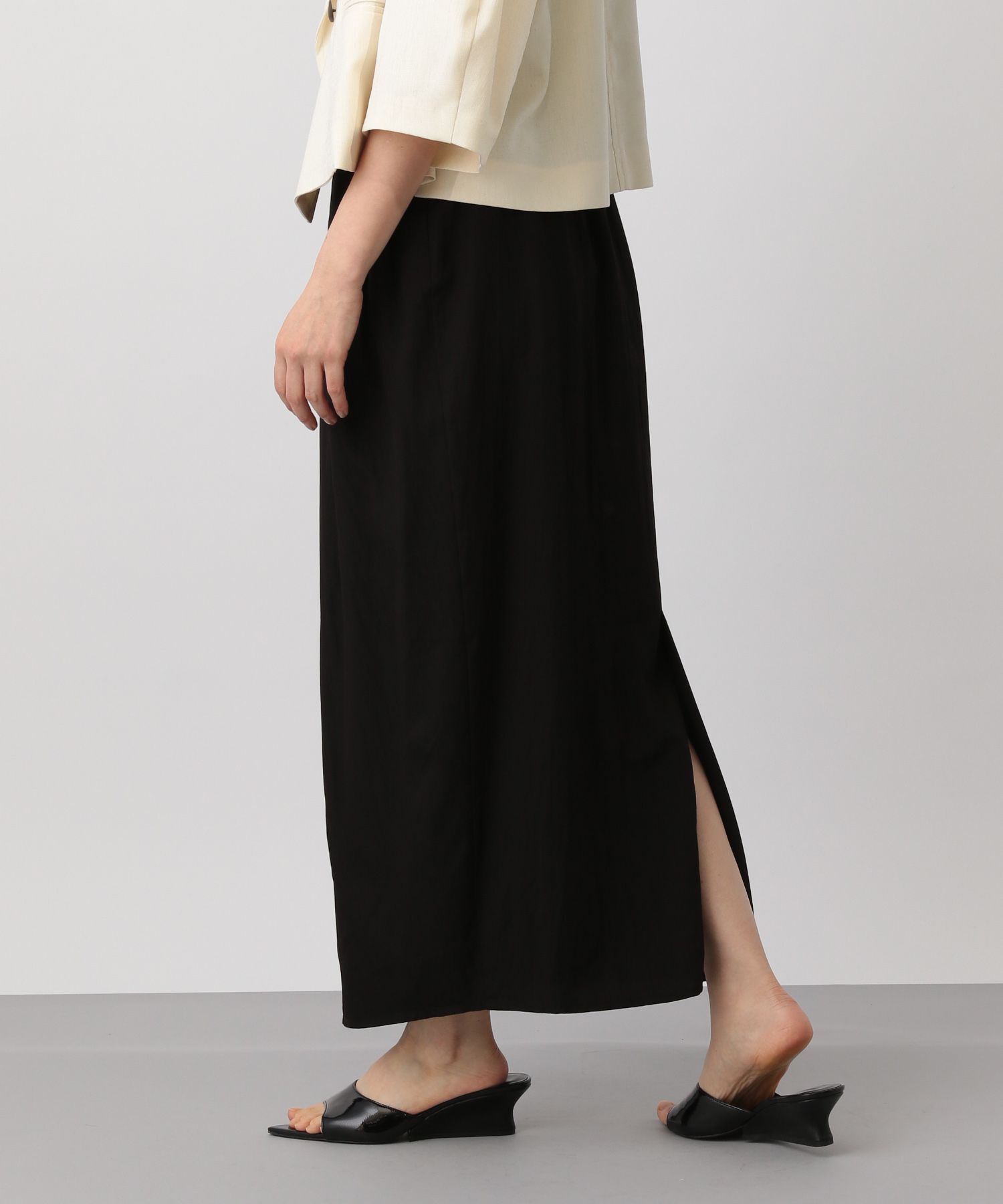 A part by 「ハイウエストコクーンスカート」|スカート|