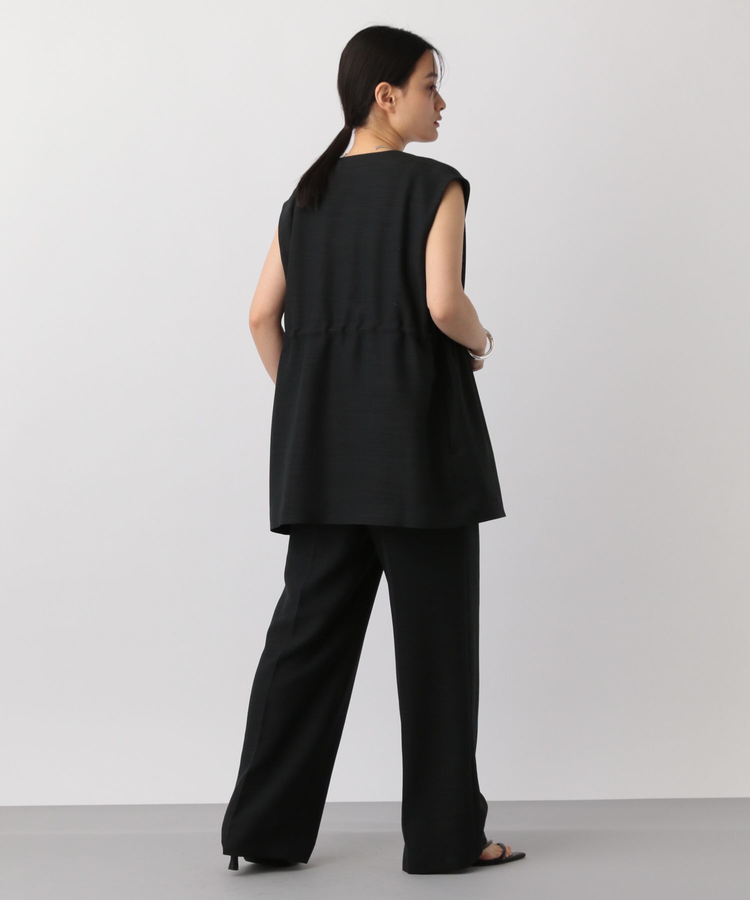 A part by 「メッシュストレートパンツ」|スラックス|