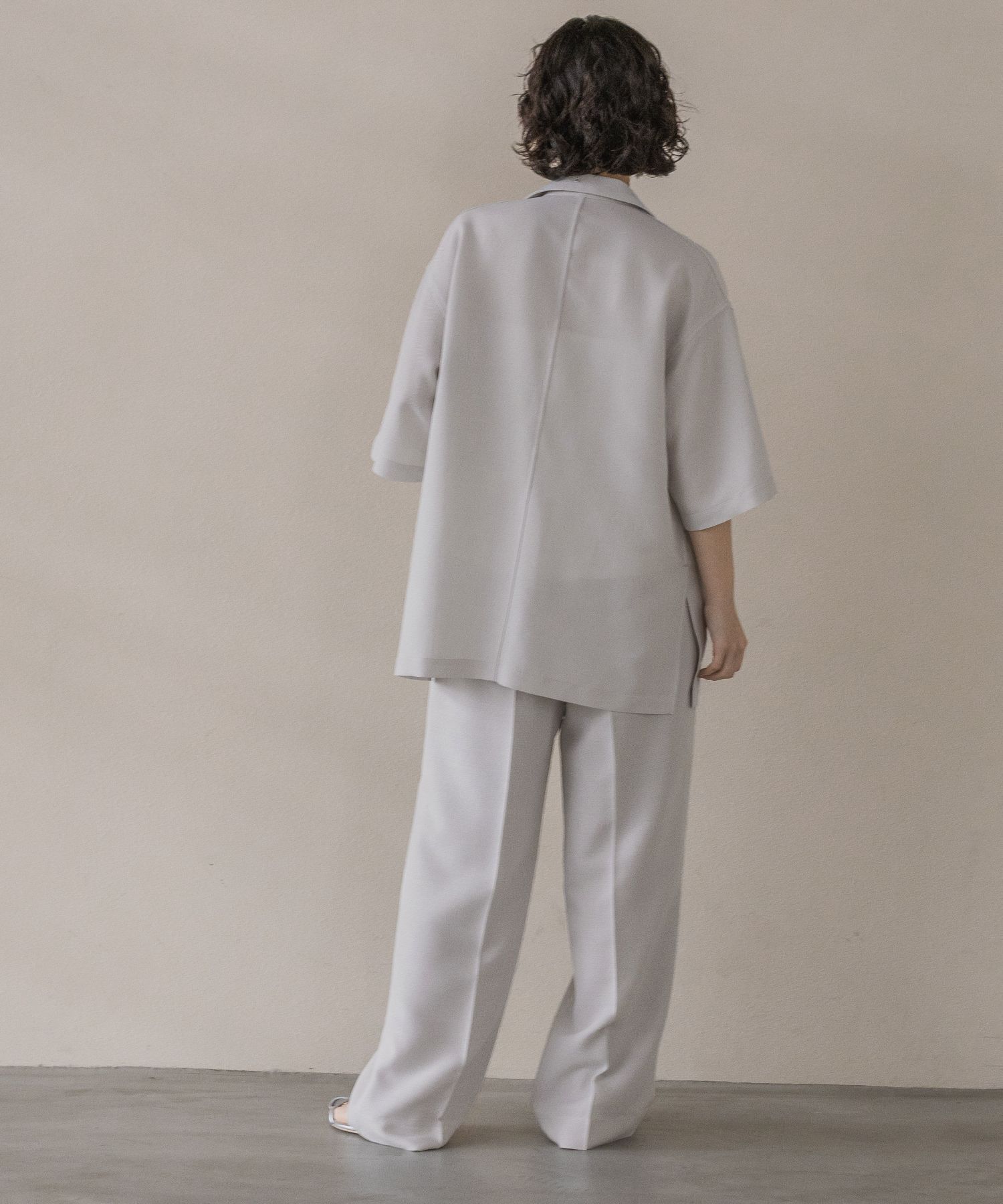 A part by 「メッシュストレートパンツ」|スラックス|