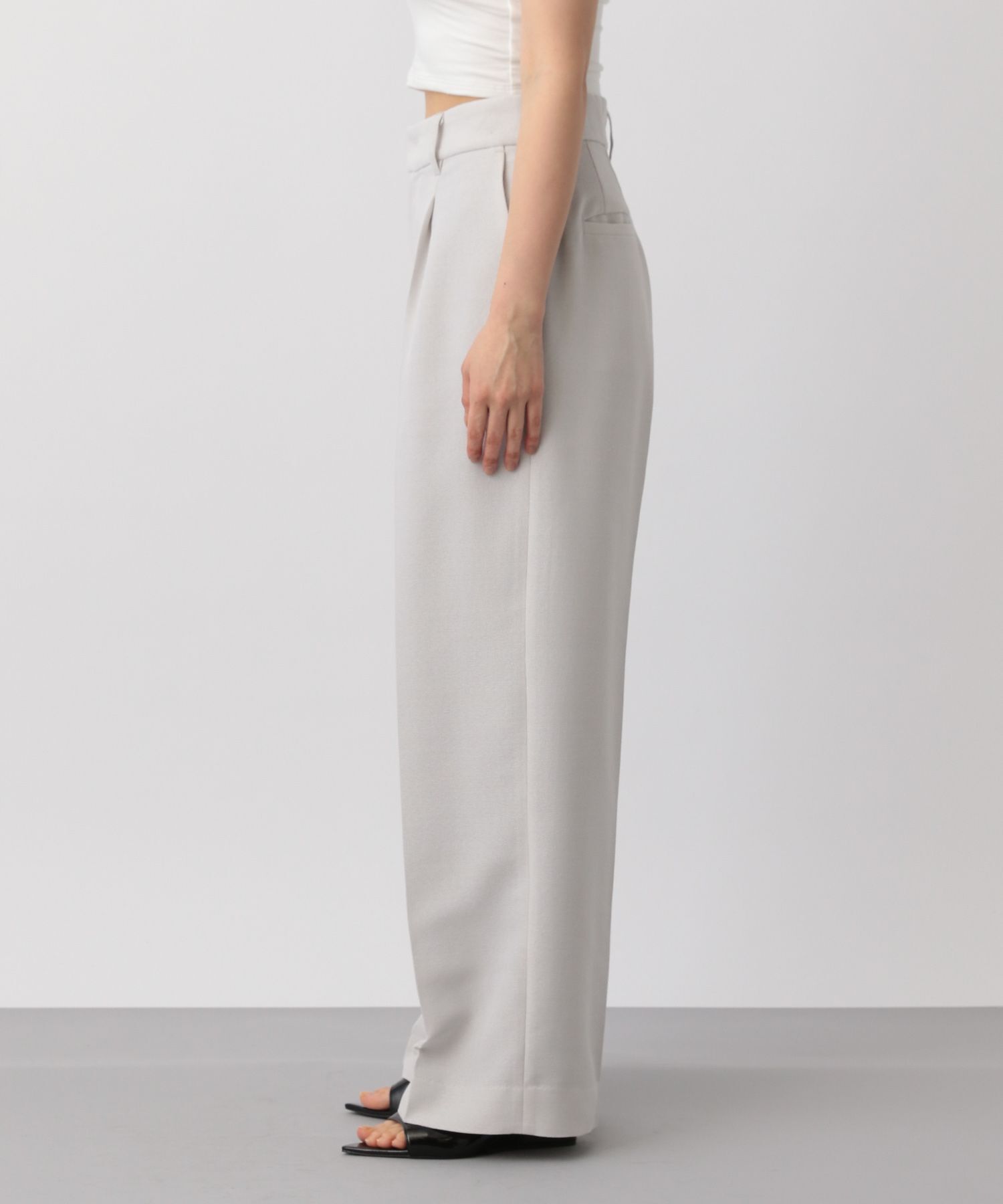 A part by 「メッシュストレートパンツ」|スラックス|