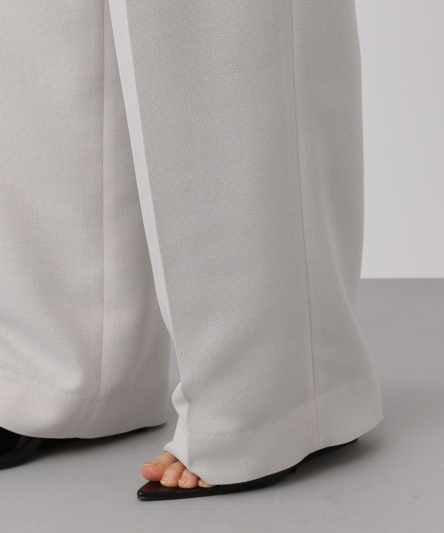 A part by 「メッシュストレートパンツ」|スラックス|