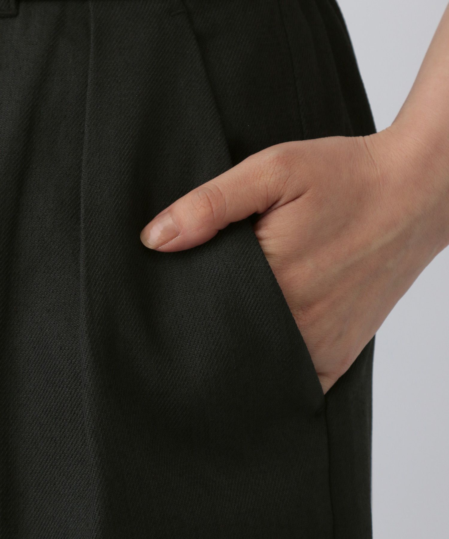 A part by 「ベルトツキワイドパンツ」|スラックス|