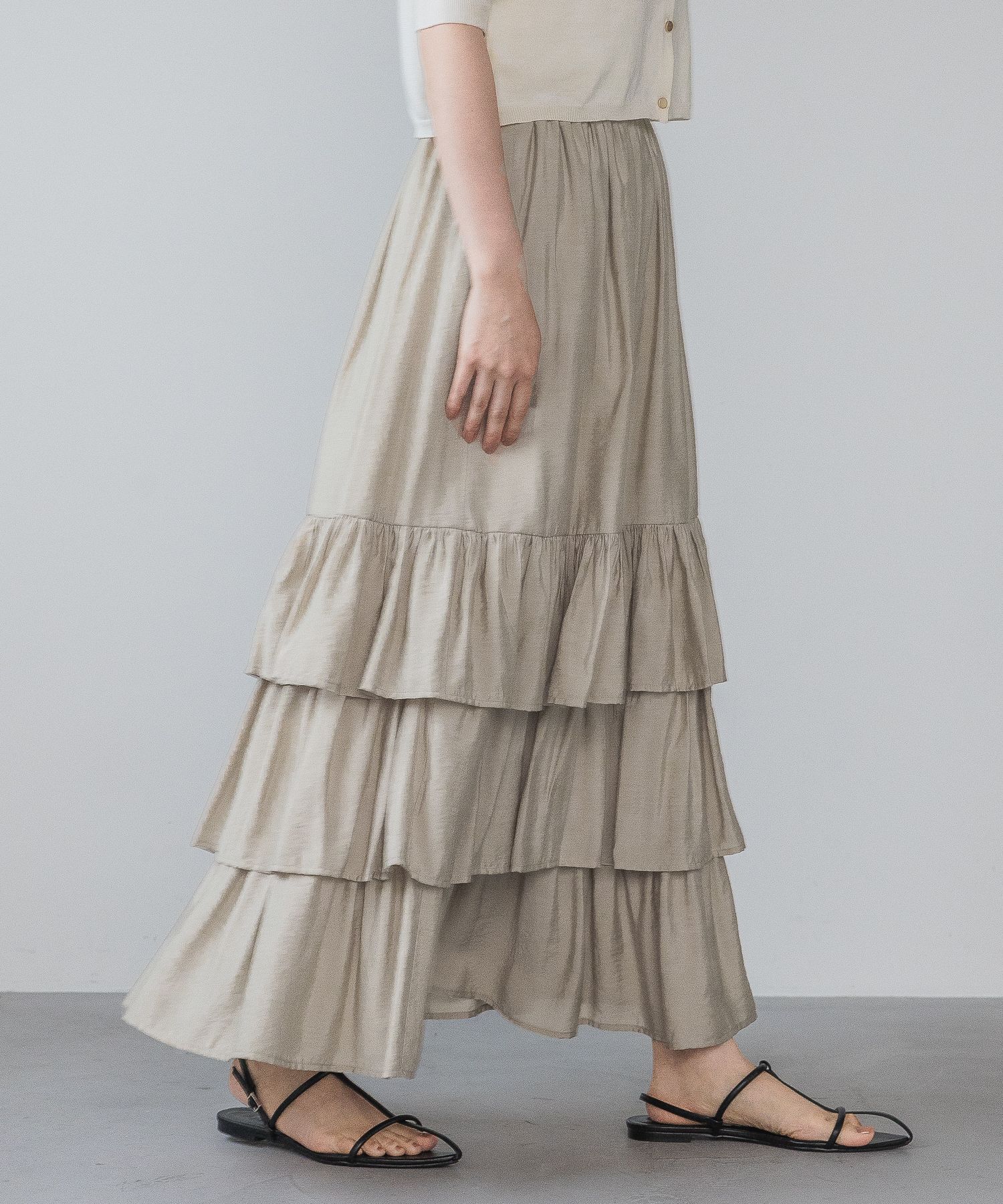 A part by 「フリルティアードスカート」|スカート|