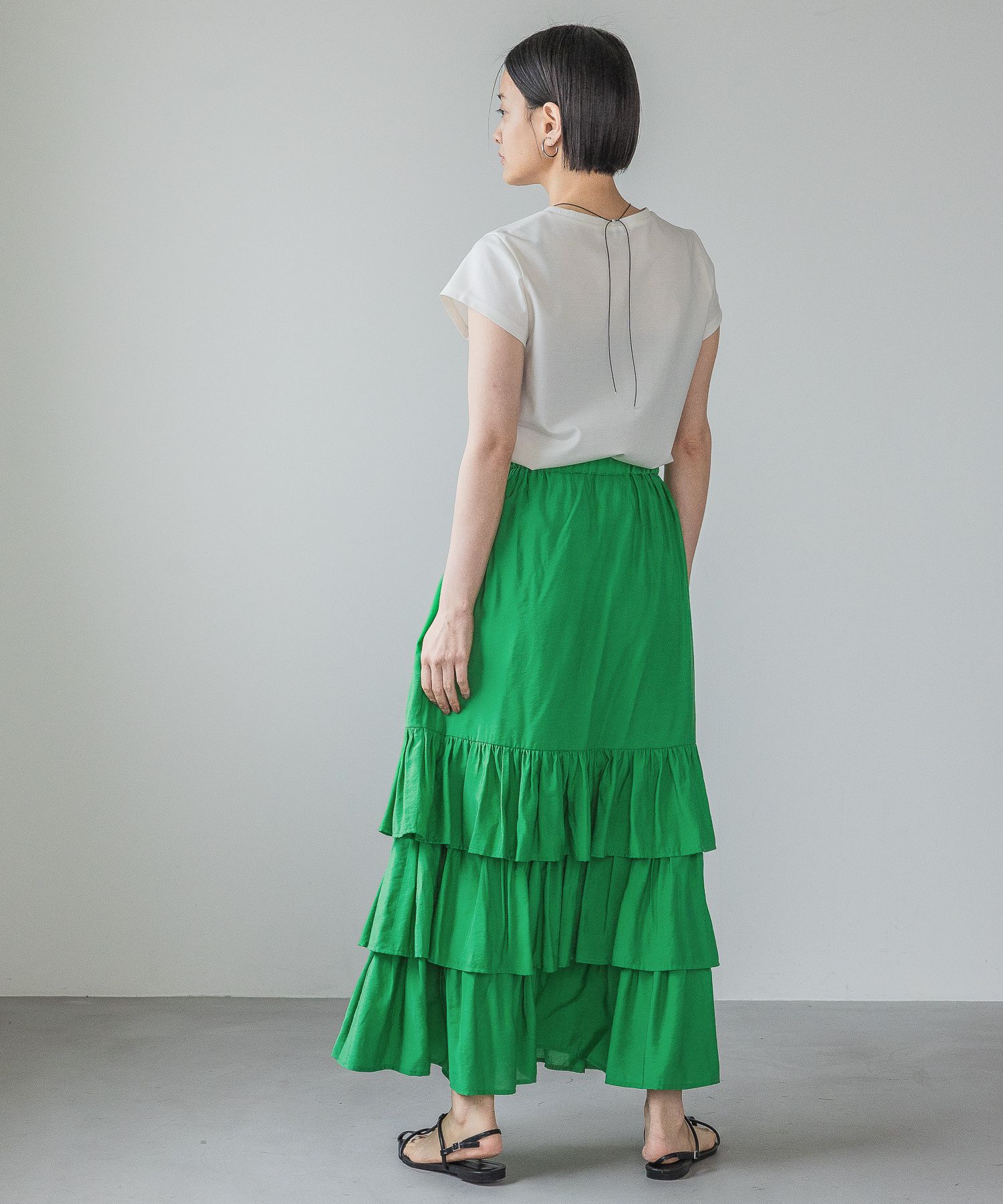 A part by 「フリルティアードスカート」|スカート|