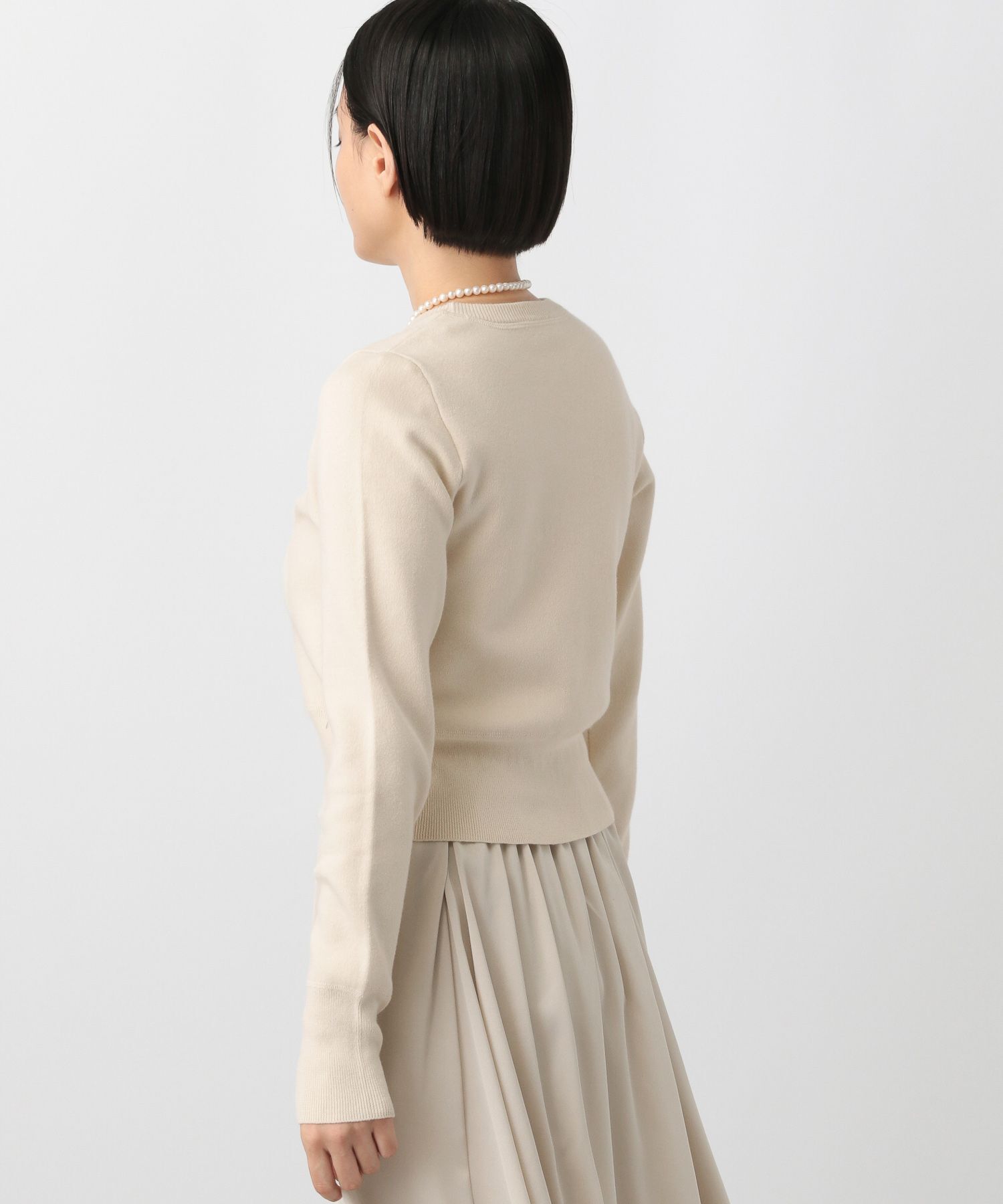 A part by 「カシミヤライクコットンショートプルオーバー」|ニット・セーター|