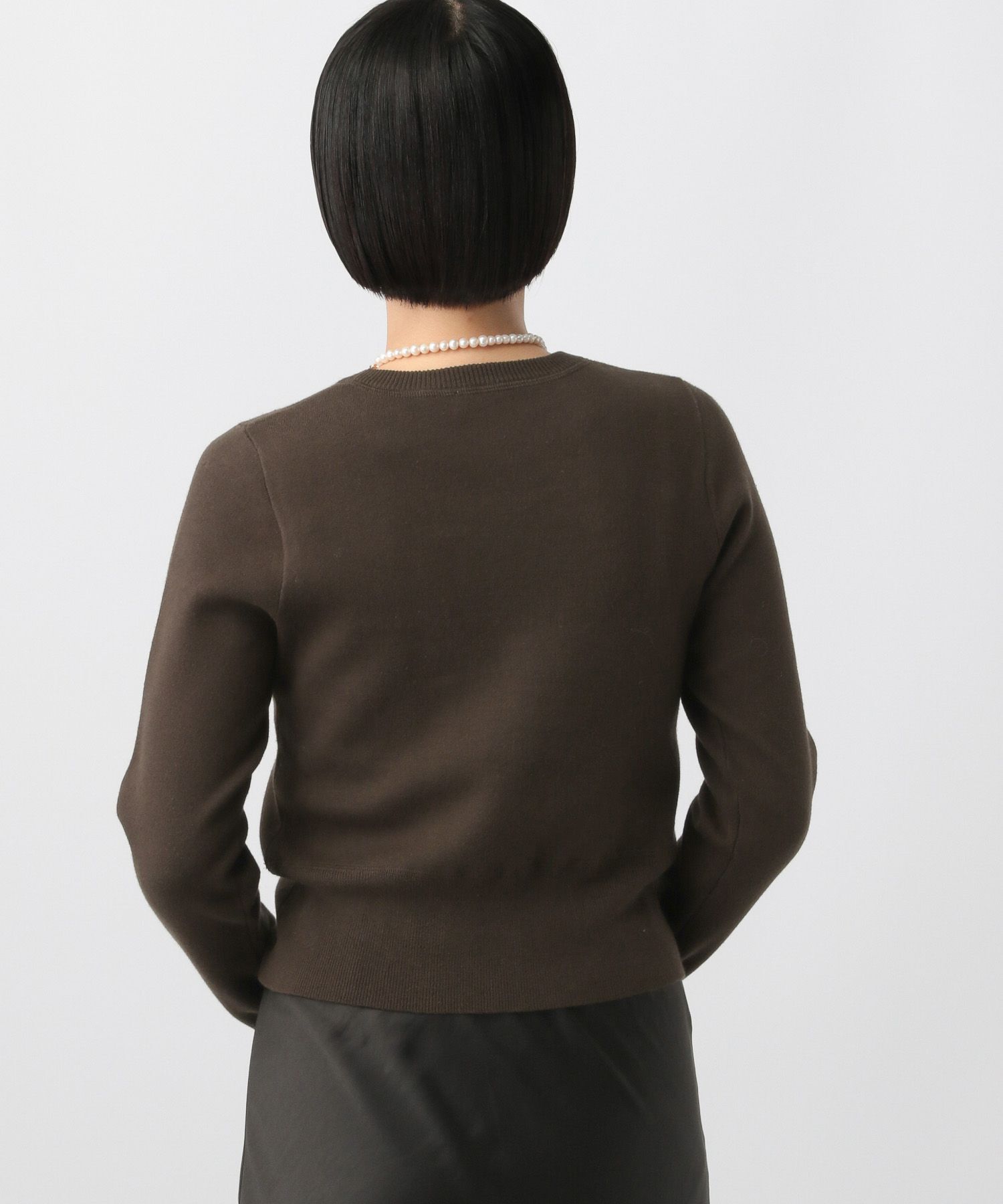 A part by 「カシミヤライクコットンショートプルオーバー」|ニット・セーター|