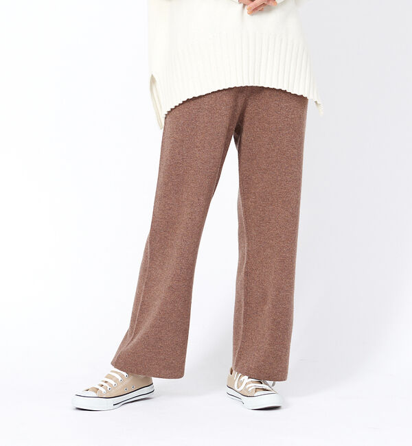 collex「エアヤーンニットパンツ」|その他|ブラウン