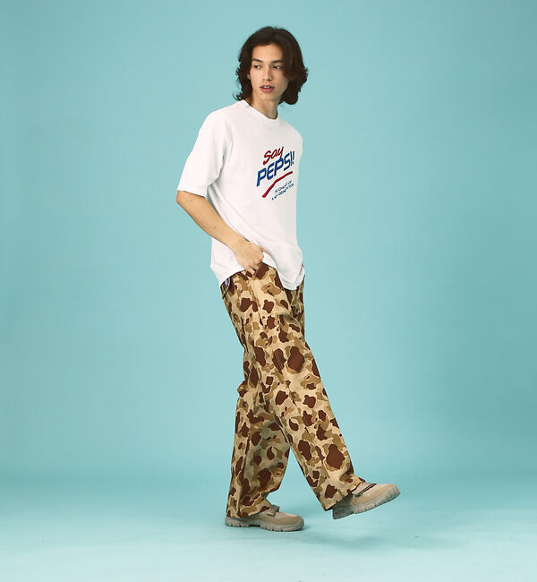 ABAHOUSE「【DISCUS ATHLETIC&times;PEPSI】ペプシコラボ / オーバーサイズ」|Tシャツ・カットソー|