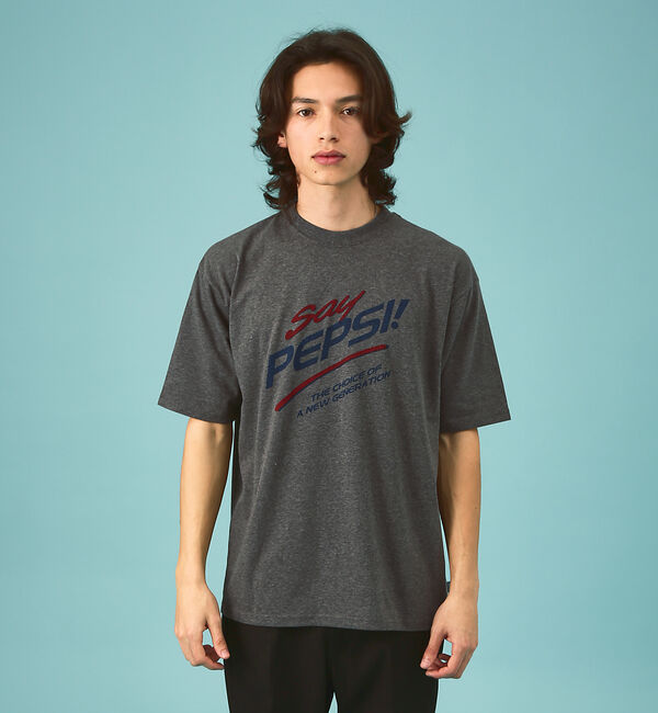 ABAHOUSE「【DISCUS ATHLETIC&times;PEPSI】ペプシコラボ / オーバーサイズ」|Tシャツ・カットソー|