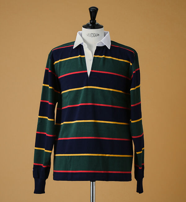 ABAHOUSE「【BARBARIAN / バーバリアン】 12oz ロングスリーブ 定番ラガー」|スウェット・ジャージ|グリーン