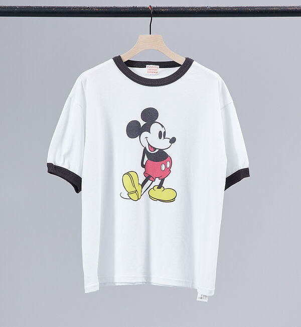 ABAHOUSE「【PENNYS / ペニーズ】VINTAGE mickey / minie /」|Tシャツ・カットソー|ホワイト系その他1