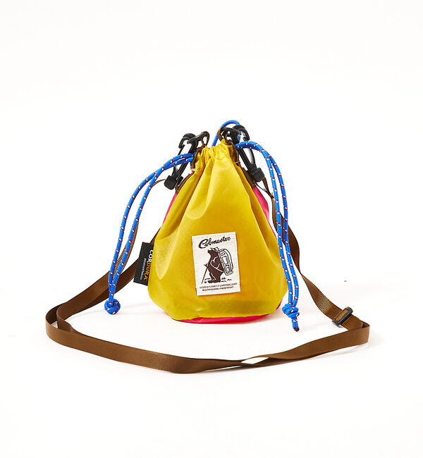 ABAHOUSE「【COBMASTER/コブマスター 】RIP KINCHAKUPOUCH /巾着」|エコバッグ|イエロー