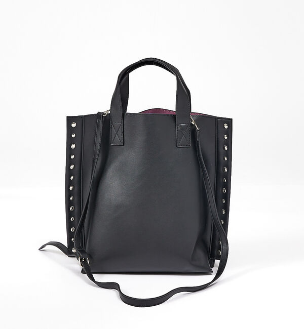 ABAHOUSE「【cheek /チーク】rivet 2way tote/リベット2way トート」|トートバッグ|