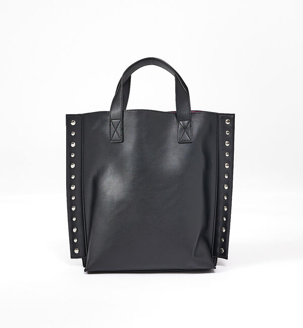 ABAHOUSE「【cheek /チーク】rivet 2way tote/リベット2way トート」|トートバッグ|