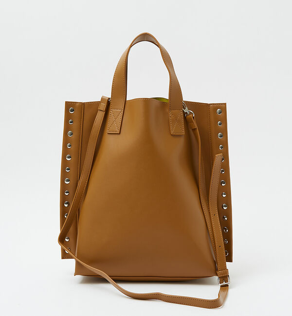 ABAHOUSE「【cheek /チーク】rivet 2way tote/リベット2way トート」|トートバッグ|