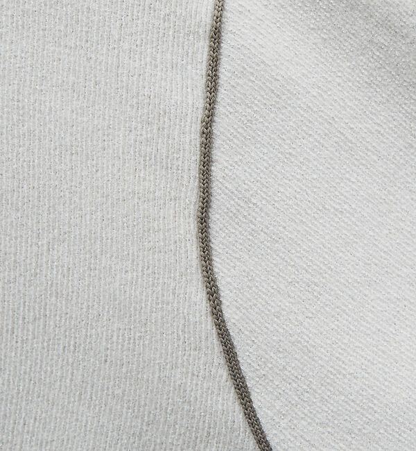 ABAHOUSE「ダブルフェイス モール ハーフジップ ニット」|ニット・セーター|