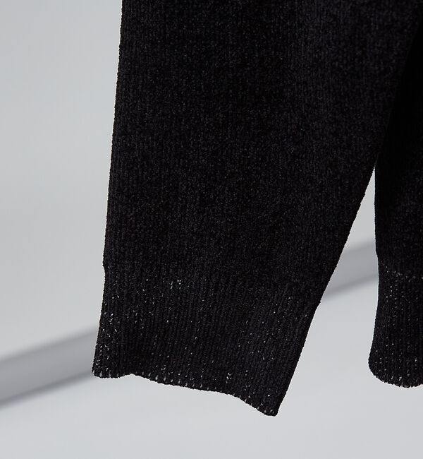 ABAHOUSE「ダブルフェイス モール ハーフジップ ニット」|ニット・セーター|