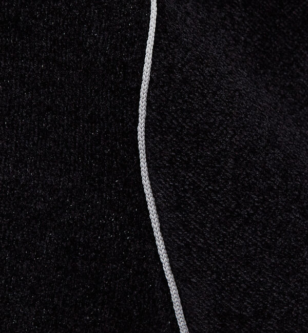 ABAHOUSE「ダブルフェイス モール ハーフジップ ニット」|ニット・セーター|