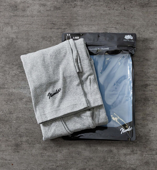 ABAHOUSE「【FRUIT OF THE LOOMxNUMBER(N)INE 】2パックタンク」|キャミソール|グレー