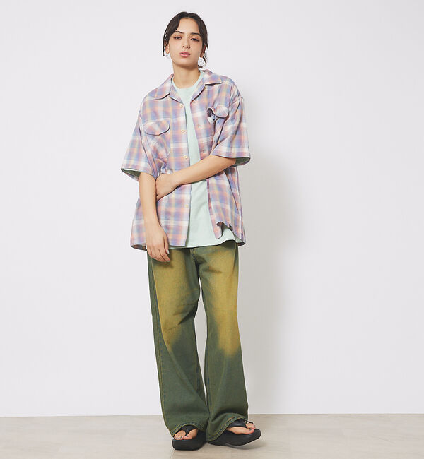 ABAHOUSE「【PENDLETON/ペンドルトン】Open Collar Shirt/ボードシ」|シャツ・ブラウス|