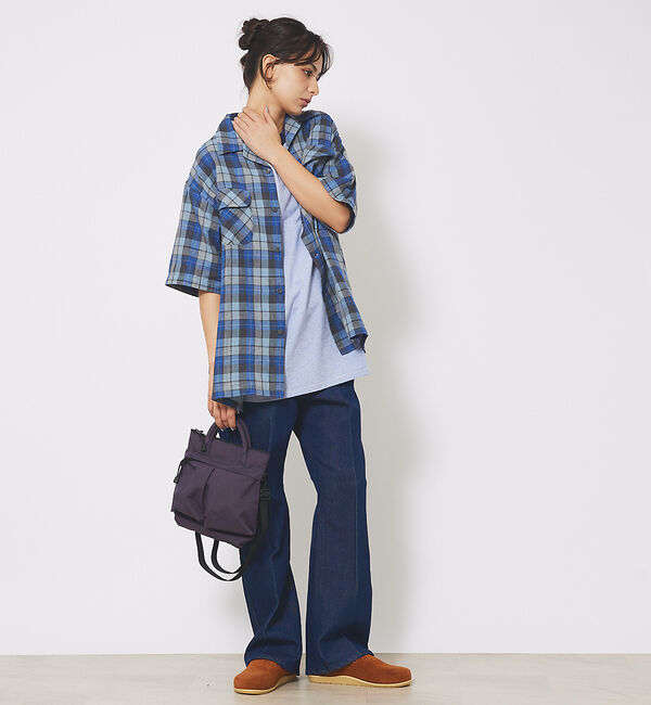 ABAHOUSE「【PENDLETON/ペンドルトン】Open Collar Shirt/ボードシ」|シャツ・ブラウス|