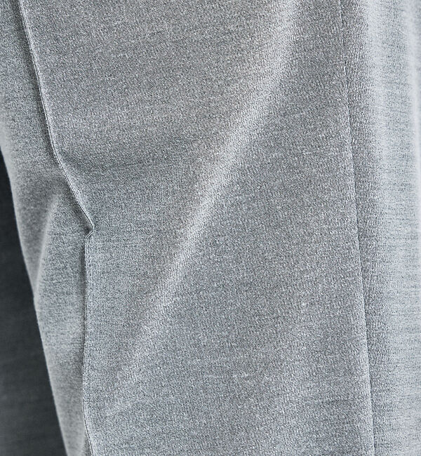 ABAHOUSE「【ON/OFF兼用】パウダータッチ  ピンタック イージースラックス / 360」|スラックス|