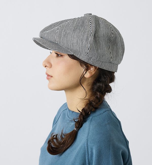 ABAHOUSE「【RUBEN/ルーベン】DENIM CASKET/デニムキャスケット/ユニセック」|その他|インディゴ