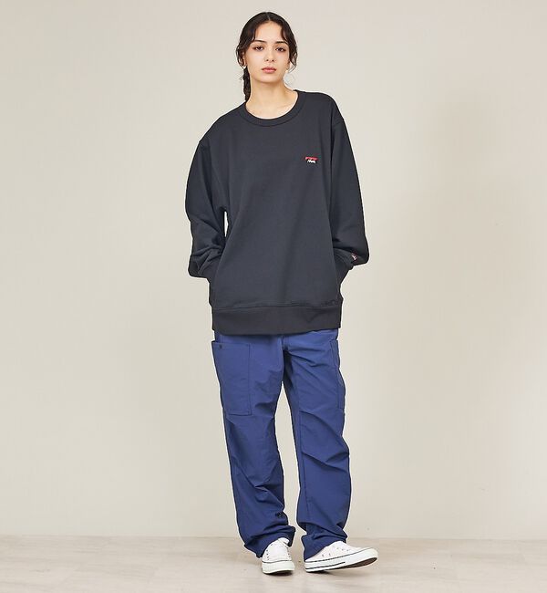 ABAHOUSE「【NANGA /ナンガ】ミニロゴ刺繍スウェット/ユニセックス【予約】」|スウェット・ジャージ|