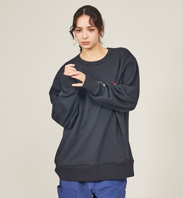 ABAHOUSE「【NANGA /ナンガ】ミニロゴ刺繍スウェット/ユニセックス【予約】」|スウェット・ジャージ|