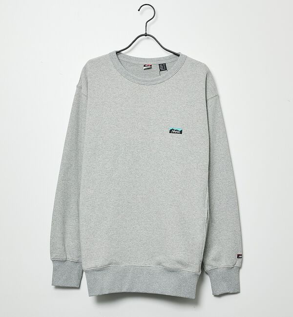 ABAHOUSE「【NANGA /ナンガ】ミニロゴ刺繍スウェット/ユニセックス【予約】」|スウェット・ジャージ|