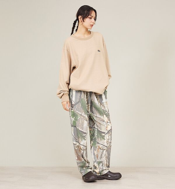 ABAHOUSE「【NANGA /ナンガ】ミニロゴ刺繍スウェット/ユニセックス【予約】」|スウェット・ジャージ|