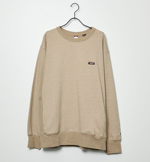 ABAHOUSE「【NANGA /ナンガ】ミニロゴ刺繍スウェット/ユニセックス【予約】」|スウェット・ジャージ|