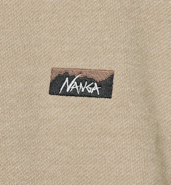 ABAHOUSE「【NANGA /ナンガ】ミニロゴ刺繍スウェット/ユニセックス【予約】」|スウェット・ジャージ|
