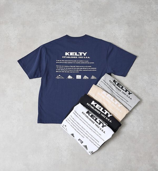 ABAHOUSE「【KELTY / ケルティ】Back History logo T-Shirt」|Tシャツ・カットソー|