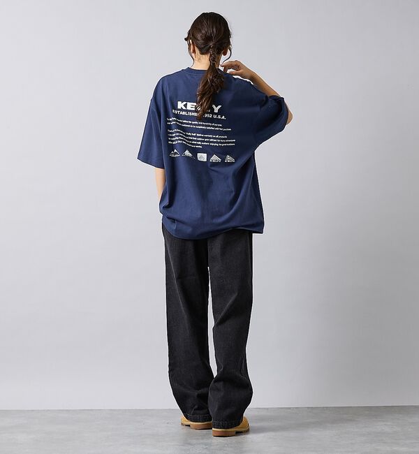 ABAHOUSE「【KELTY / ケルティ】Back History logo T-Shirt」|Tシャツ・カットソー|