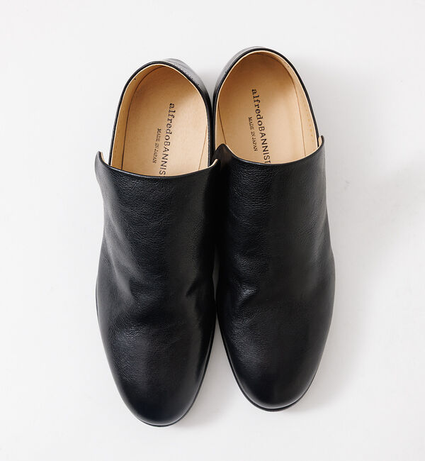 alfredoBANNISTER「軽量ソフトレザー ドレープシューズ」|スニーカー|