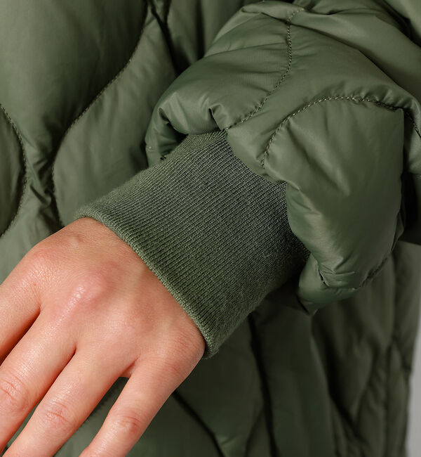 Rouge vif「【TAION / タイオン】ミリタリーオーバーサイズ クルーネック ダウンジャケ」|ダウン|