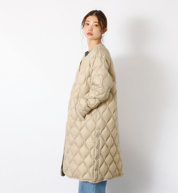 Rouge vif「【TAION / タイオン】ミリタリーオーバーサイズ クルーネック ダウンジャケ」|ダウン|