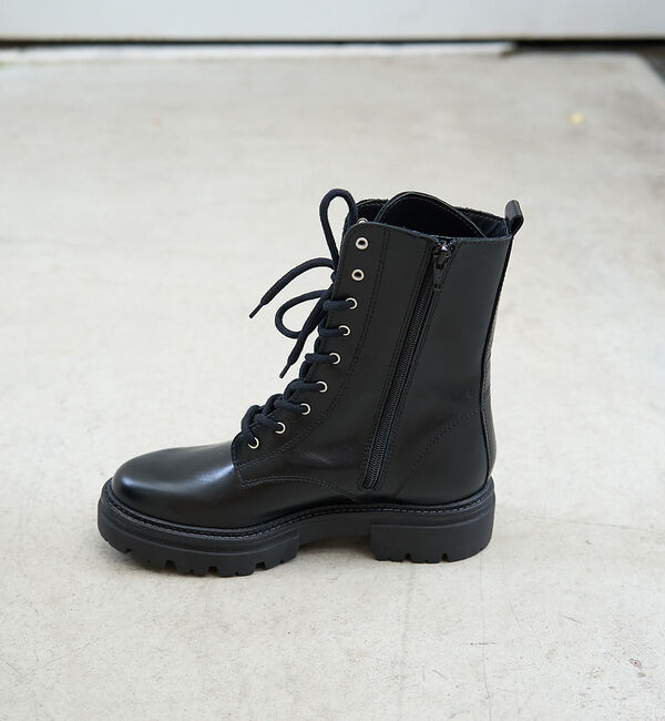 Rouge vif「【ENESS/エネス】9ホールレースアップブーツ」|ショートブーツ|