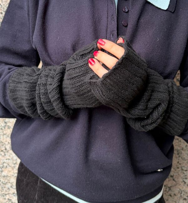 Rouge vif「【WILLIAM BRUNTON/ウィリアム ブラントン】リブロングリストウォー」|手袋|