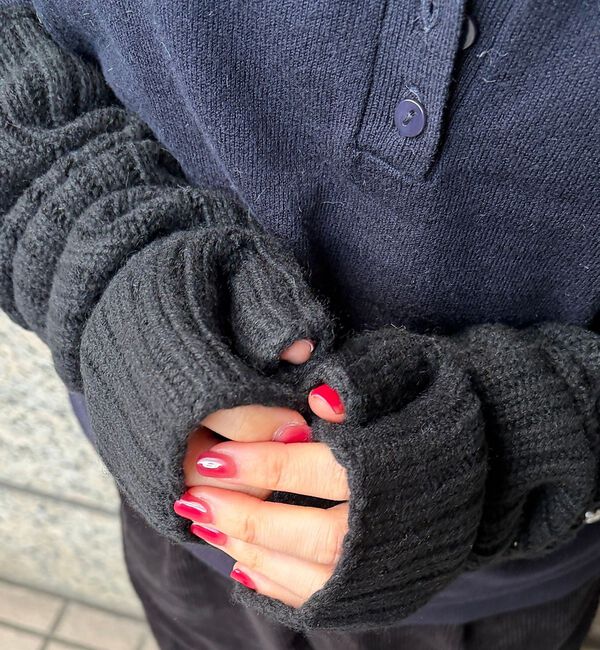 Rouge vif「【WILLIAM BRUNTON/ウィリアム ブラントン】リブロングリストウォー」|手袋|