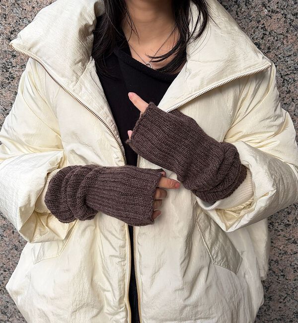 Rouge vif「【WILLIAM BRUNTON/ウィリアム ブラントン】リブロングリストウォー」|手袋|