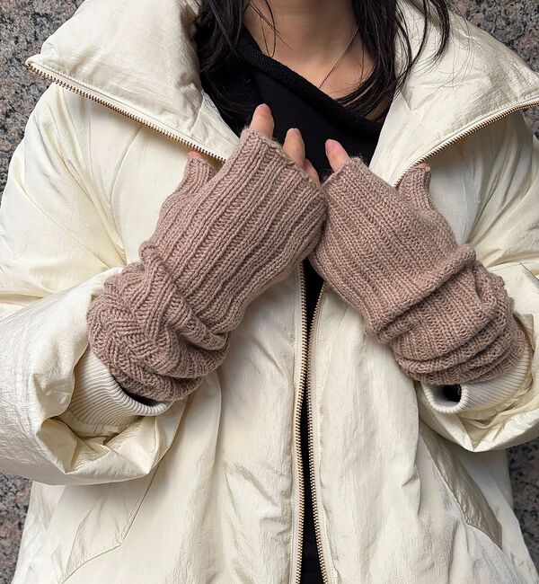 Rouge vif「【WILLIAM BRUNTON/ウィリアム ブラントン】リブロングリストウォー」|手袋|