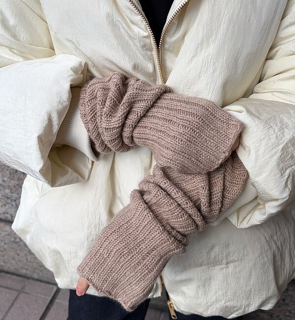 Rouge vif「【WILLIAM BRUNTON/ウィリアム ブラントン】リブロングリストウォー」|手袋|